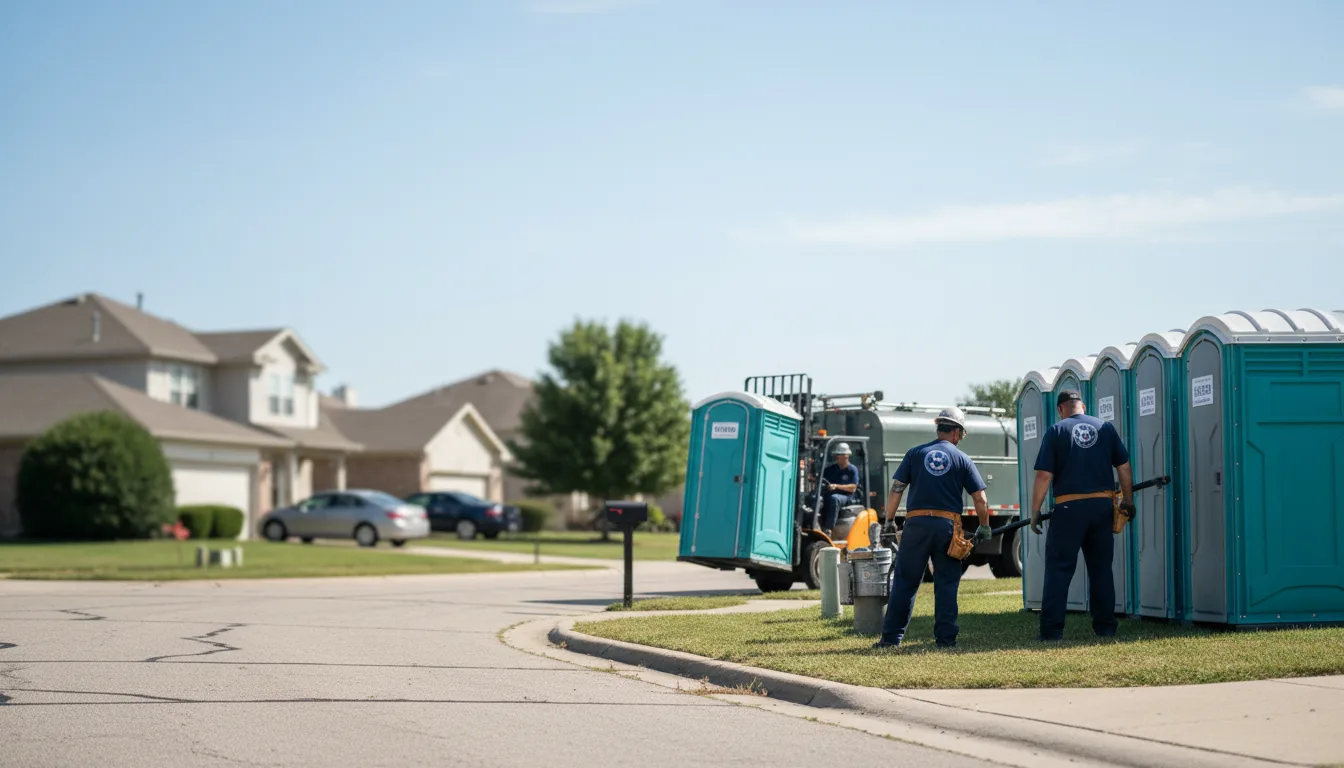 Porta Potty Rental in Weston, MI near me